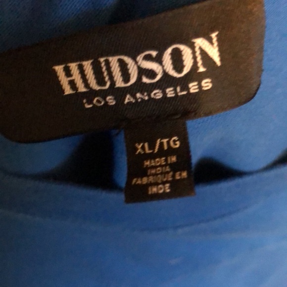Blue Men's Shirt HUDSON - Picture 2 of 7